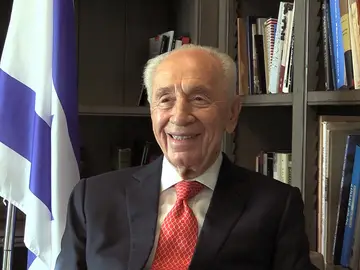 Simón Peres, expresidente israelí y Premio Nobel de la Paz Simón Peres, expresidente israelí y Premio Nobel de la Paz