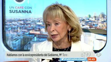 Los siete titulares que ha dejado María Teresa Fernández de la Vega en Espejo Público