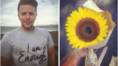 Le regaló una flor a una desconocida y no sabes lo que sucedió