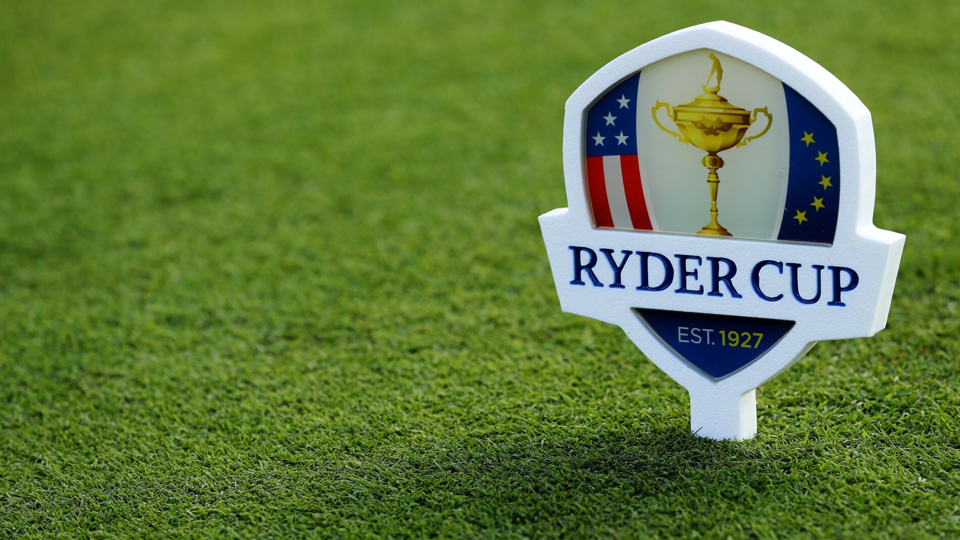 Un green del Hazeltine National Golf Club