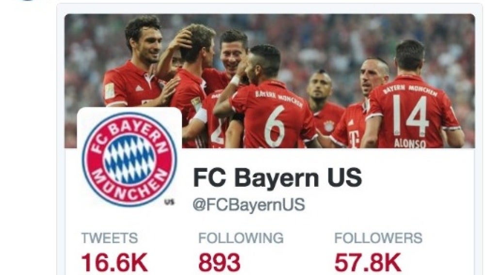 El Bayern contesta a la sugerencia para seguir a Simeone en Twitter