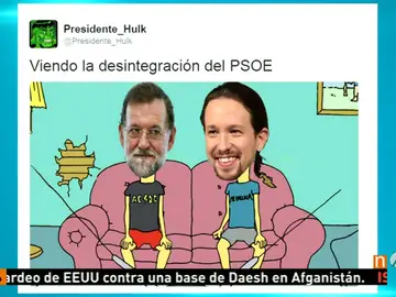 Frame 65.039865 de: La red se llena de memes por la crisis del PSOE Frame 65.039865 de: La red se llena de memes por la crisis del PSOE