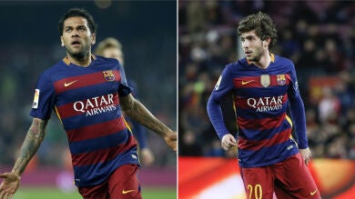 Dani Alves contesta a Sergi Roberto en Instagram