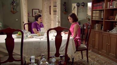 Marta pide perdón a su madre