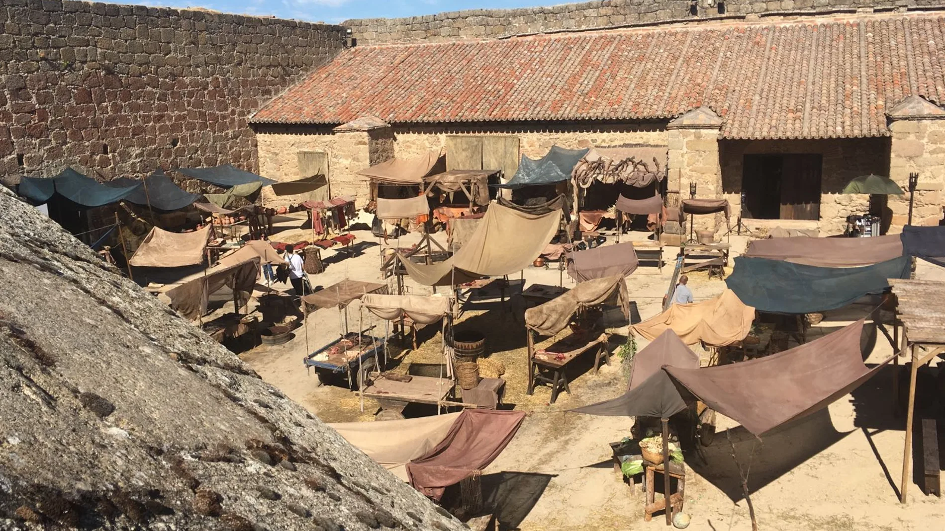 Recreación de la Barcelona medieval en el municipio toledano de Oropesa