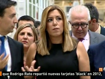Frame 0.316426 de: Suasa Díaz centra las miradas tras su paso adelante y las reuniones del PSOE andaluz previstas esta tarde