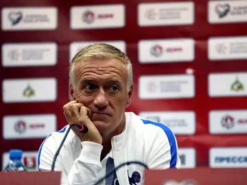 Deschamps, en rueda de prensa Deschamps, en rueda de prensa