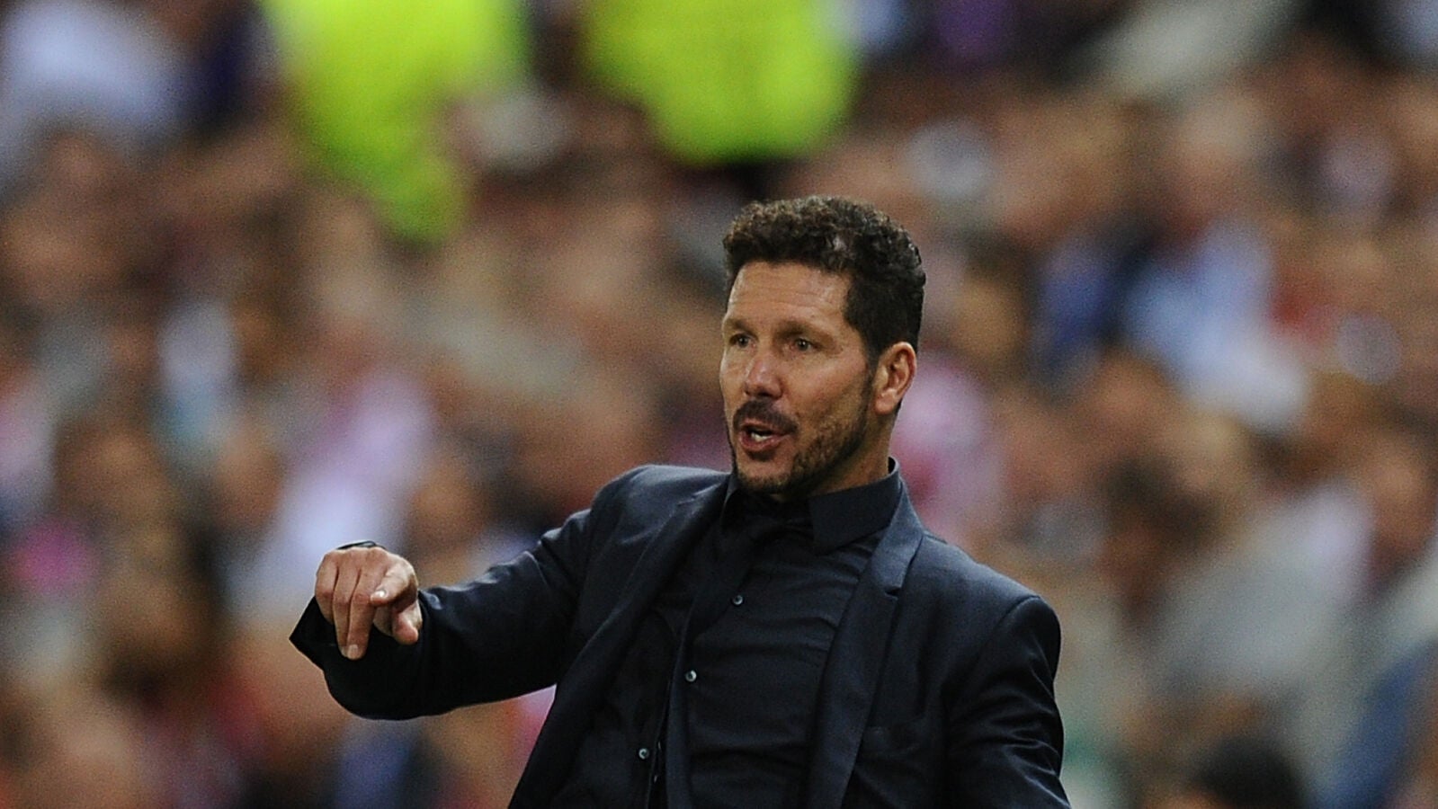 Simeone, pura intensidad en la banda del Calderón