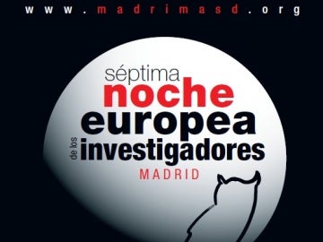 Cartel de la próxima Noche de los Investigadores en Madrid