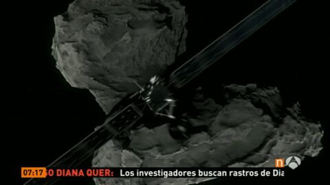 La sonda europea Rosetta