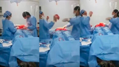 El vídeo de un cirujano plástico bailando en mitad de una operación indigna a las redes