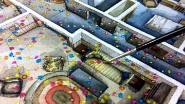 Un arquitecto diseña los planos de las casas de 'Stranger Things'