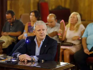 Pablo Crespo en el juicio Pablo Crespo en el juicio