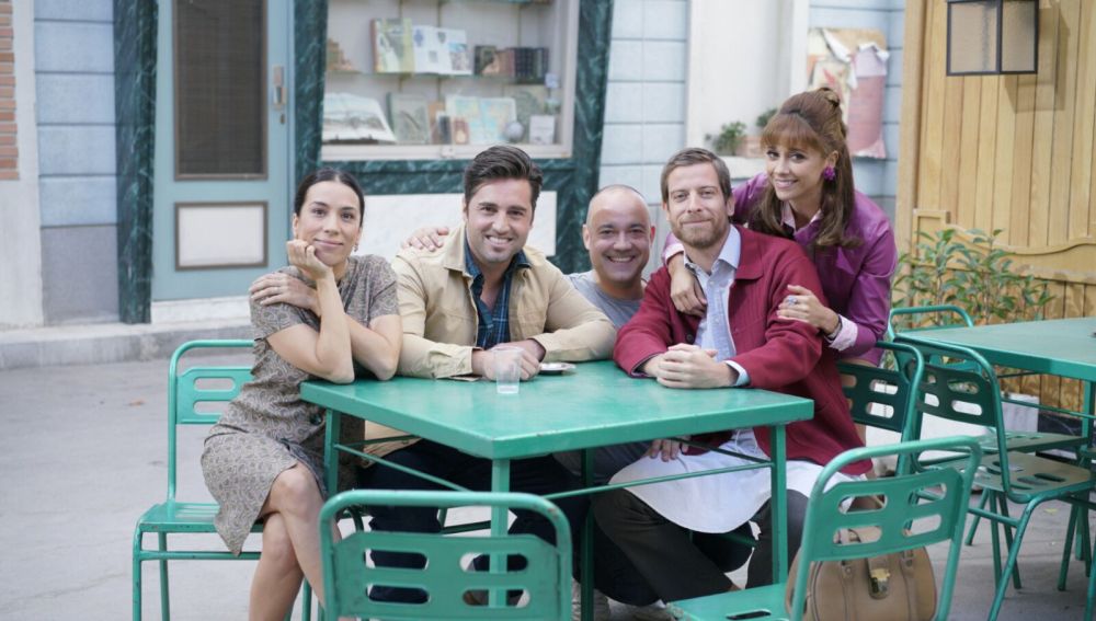 Bustamante se estrena como actor en el rodaje de 'Amar es para siempre'