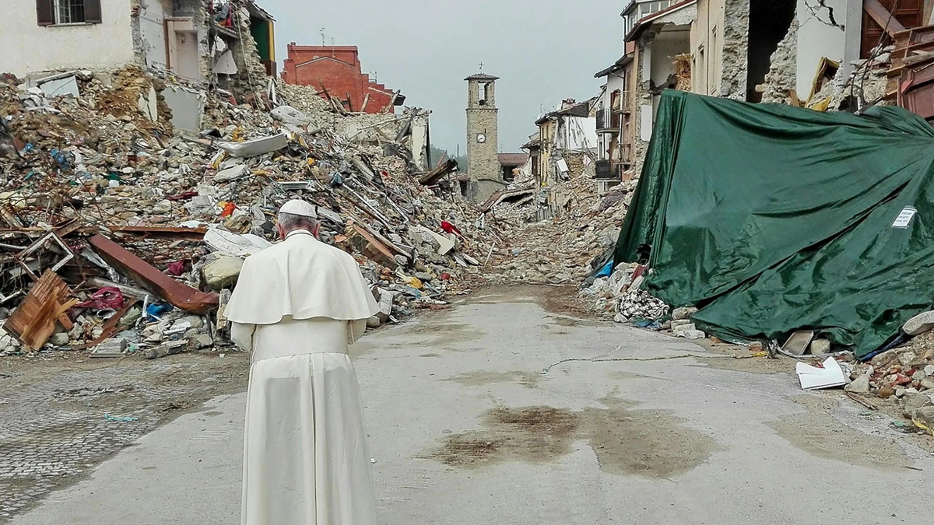 El Papa Francisco en Amatrice El Papa Francisco en Amatrice