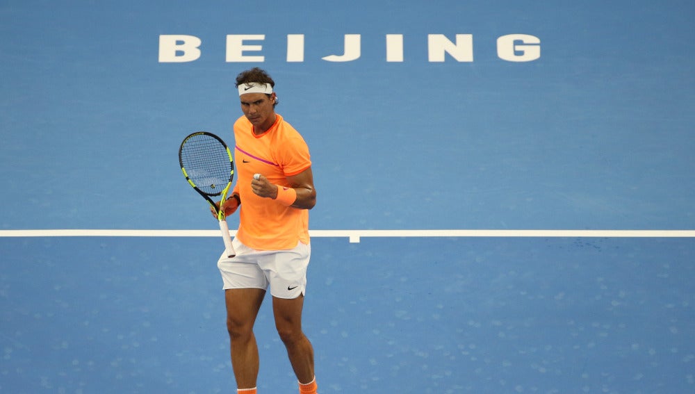 Rafa Nadal, debuta con victoria en el Open de China