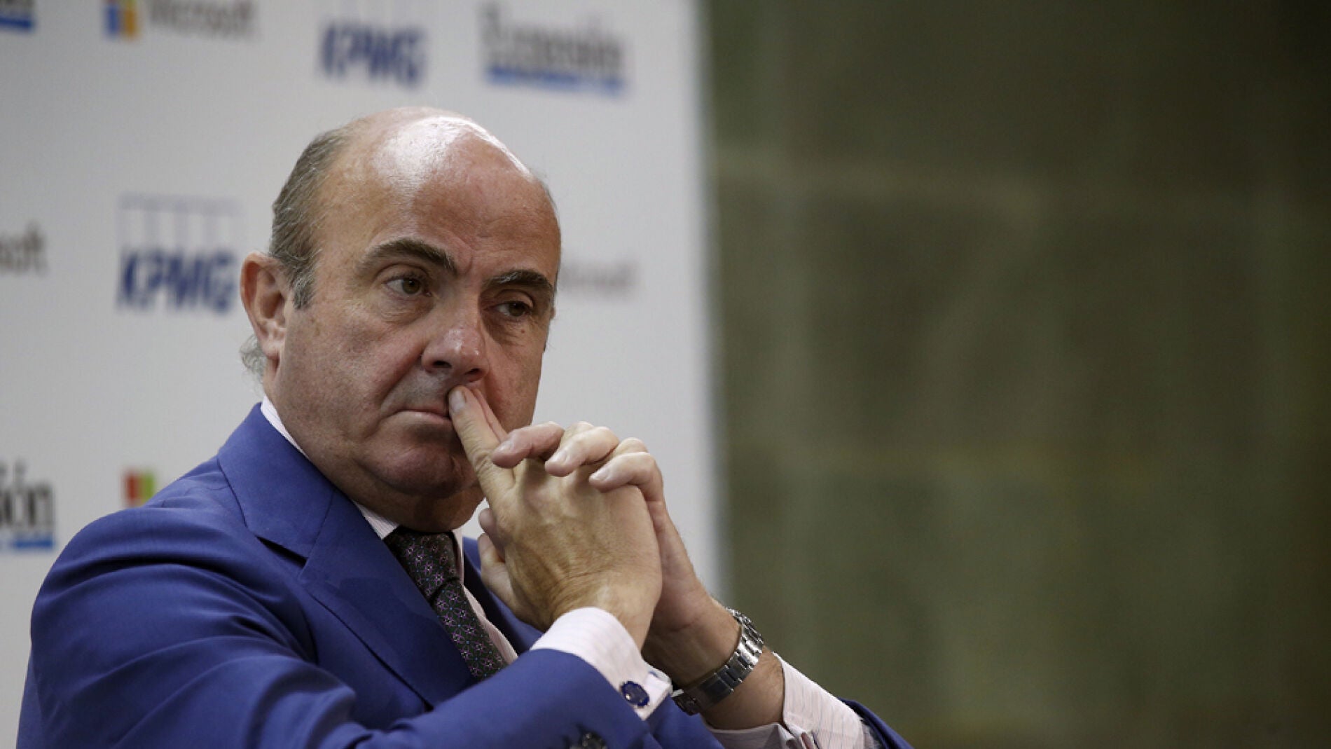Luis de Guindos, ministro de Econom&iacute;a