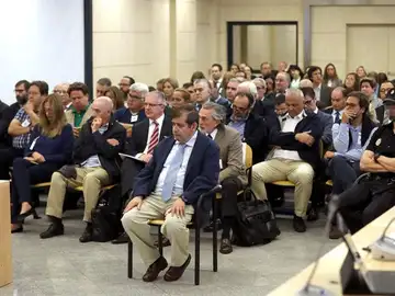 El banquillo de los acusados de la Gürtel El banquillo de los acusados de la Gürtel