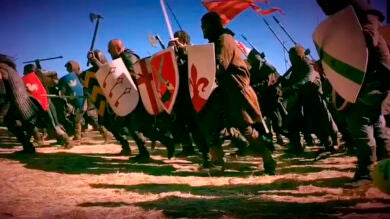 Primeras imágenes de una batalla épica en 'La catedral del mar'