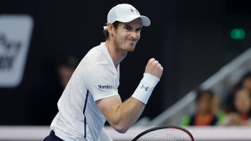 Andy Murray durante un partido en el Open de Pekín