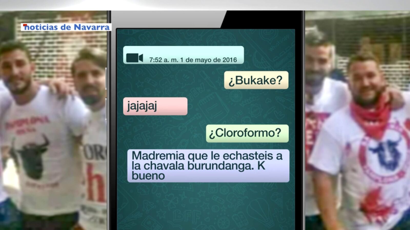 Los presuntos violadores de Pamplona compartieron imágenes de otra agresión en Córdoba