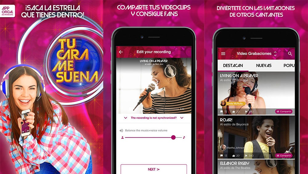 App Tu cara me suena