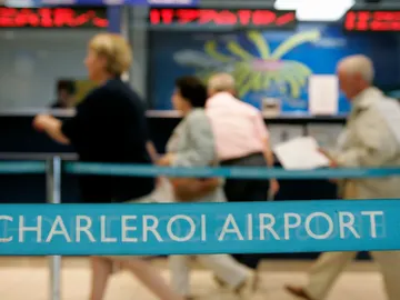 Aeropuerto de Charleroi, en Bélgica Aeropuerto de Charleroi, en Bélgica