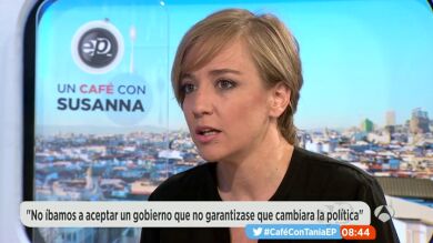 Tania Sánchez, sobre la posible abstención del PSOE: 