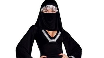 provoca la indignación de la comunidad islámica por vender un 'burka  sexy' para Hallowen