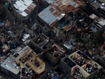 Efectos del huracán Matthew en Haiti Efectos del huracán Matthew en Haiti