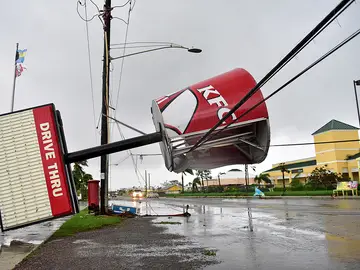 Efectos del huracán Matthew a su paso por Bahamas Efectos del huracán Matthew a su paso por Bahamas