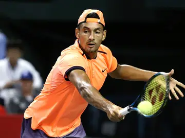 El tenista australiano Nick Kyrgios El tenista australiano Nick Kyrgios