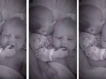 Estos dos hermanos tienen una conexión especial Estos dos hermanos tienen una conexión especial