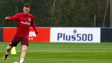 Griezmann, Gameiro y Carrasco vuelven a entrenarse con el Atlético
