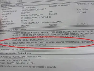 Diagnostico erróneo de un anciano en perú Diagnostico erróneo de un anciano en perú