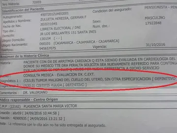 Diagnostico erróneo de un anciano en perú Diagnostico erróneo de un anciano en perú