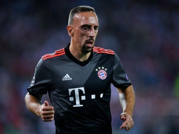 Ribery, en un partido del Bayern de Múnich
