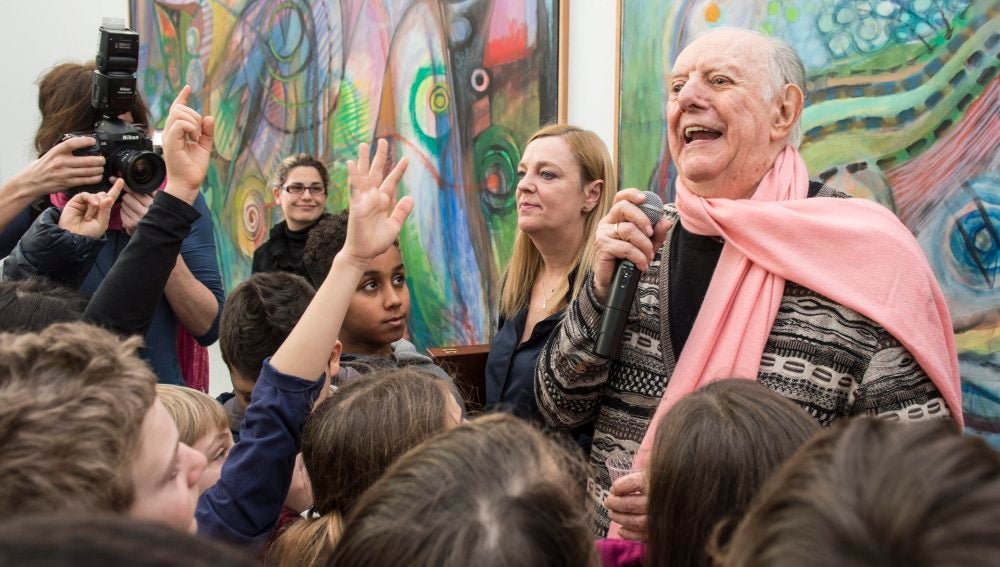 El dramaturgo y actor italiano Dario Fo