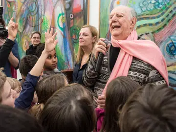 El dramaturgo y actor italiano Dario Fo El dramaturgo y actor italiano Dario Fo