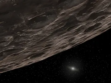 Imagen del nuevo planeta enano Imagen del nuevo planeta enano
