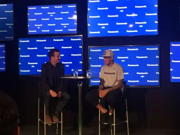 Neymar durante un acto publicitario Neymar durante un acto publicitario