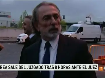 Correa a su salida del juzgado Correa a su salida del juzgado