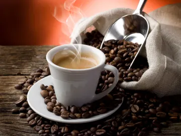Imagen de una taza de café Imagen de una taza de café