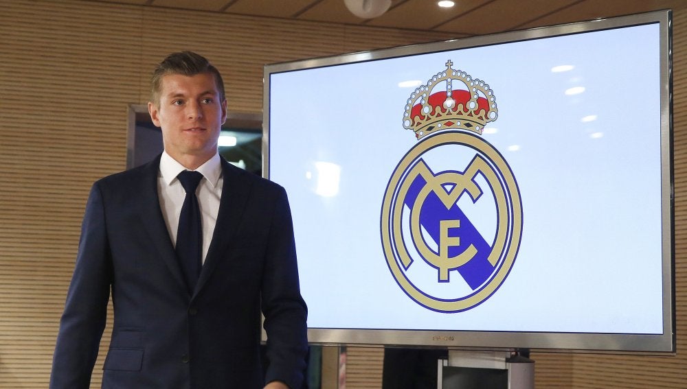 Toni Kroos, en su renovación con el Real Madrid