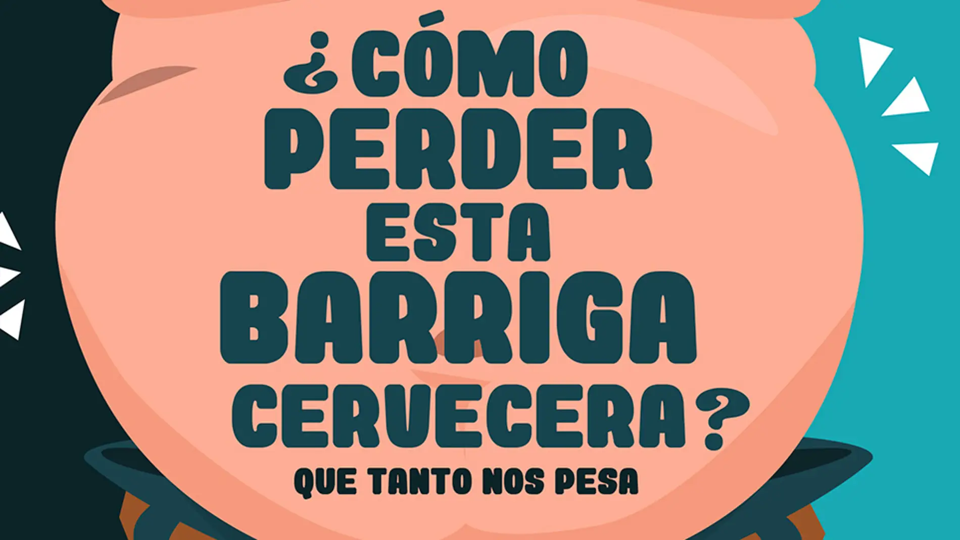 Cómo perder la barriga cervecera