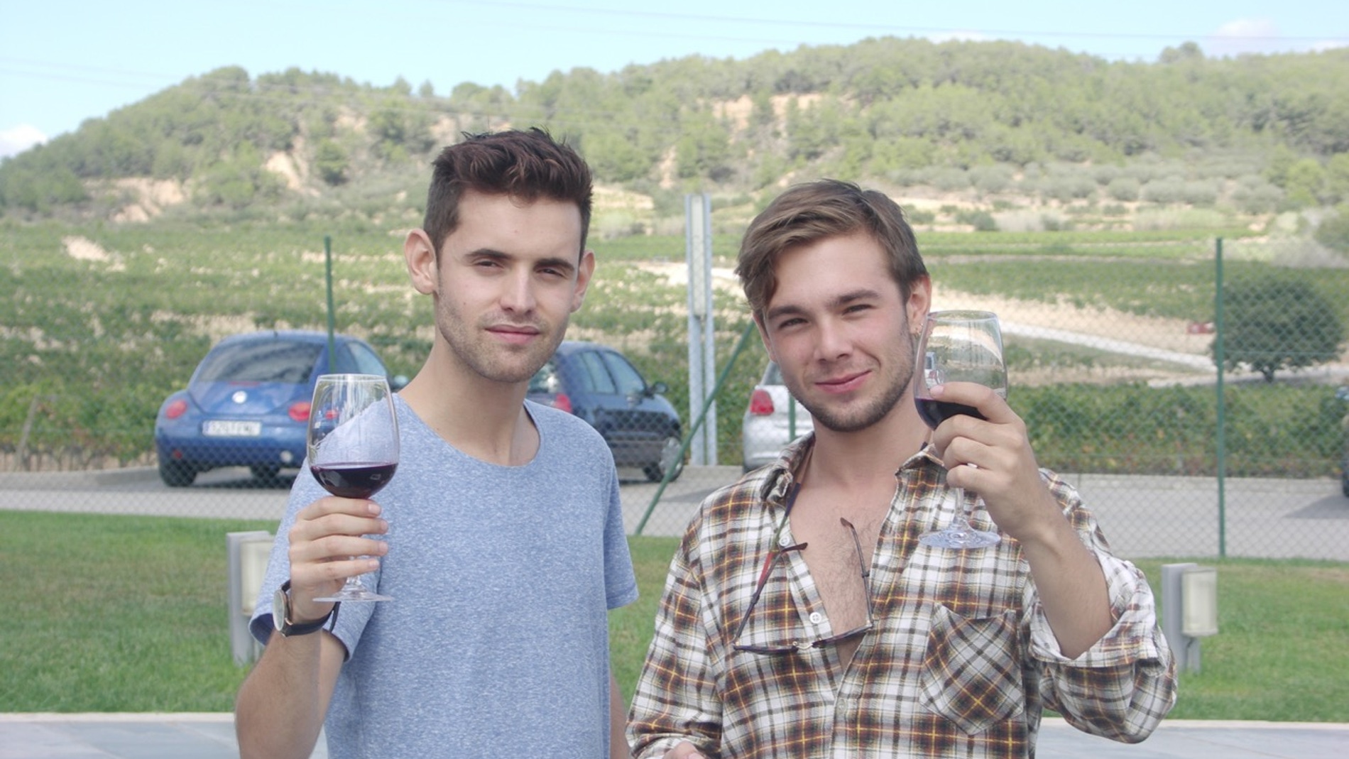 Iñaki Mur (izquierda) y Carlos Cuevas