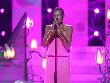 Esther Arroyo imita a Grace Jones con 'La vie en rose' Esther Arroyo imita a Grace Jones con 'La vie en rose'