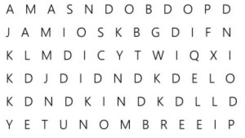 Sopa de Letras