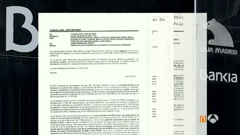 Frame 18.097719 de: El Banco de España alertó de los graves problemas de Bankia antes de su salida a bolsa Frame 18.097719 de: El Banco de España alertó de los graves problemas de Bankia antes de su salida a bolsa