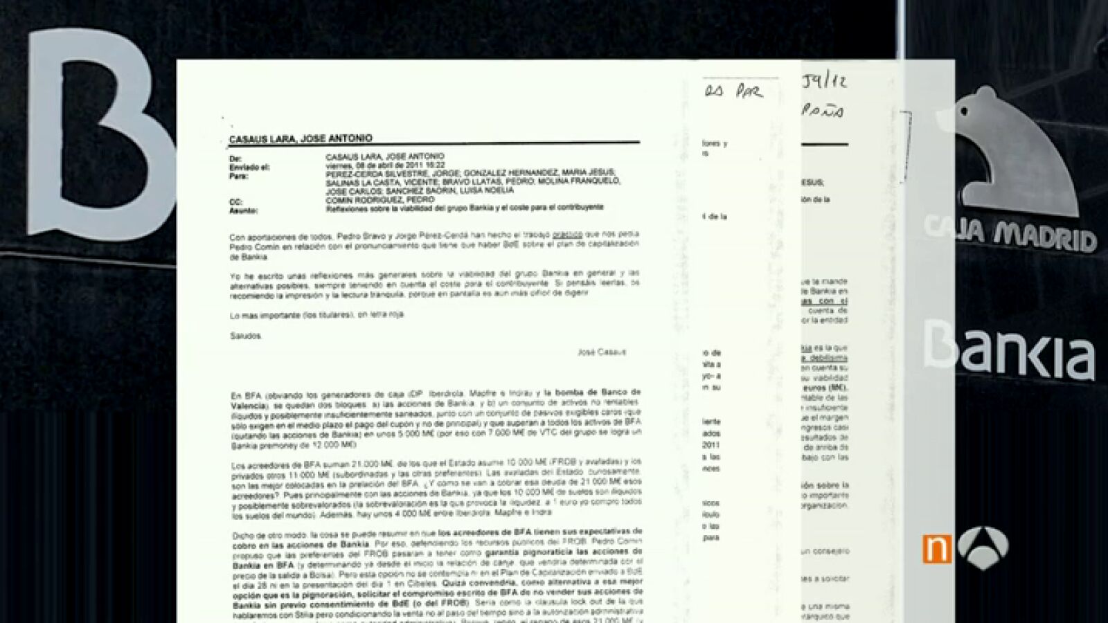 El Banco de España alertó de la situación crítica de Bankia y de que su salida a bolsa costaría 15.000 millones
